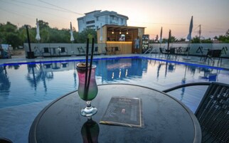 Front of property – evening/night