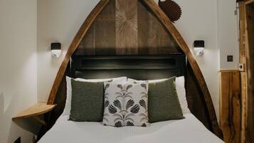 1 slaapkamer, een kluis op de kamer, een strijkplank/strijkijzer