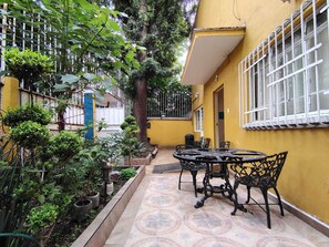 Restauration en plein air