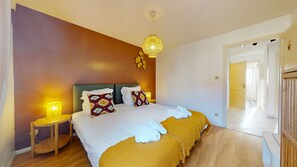 1 bedroom, iron/ironing board, free WiFi, bed sheets - Elegance, appartement 6 pers.+ parking (Colmar)