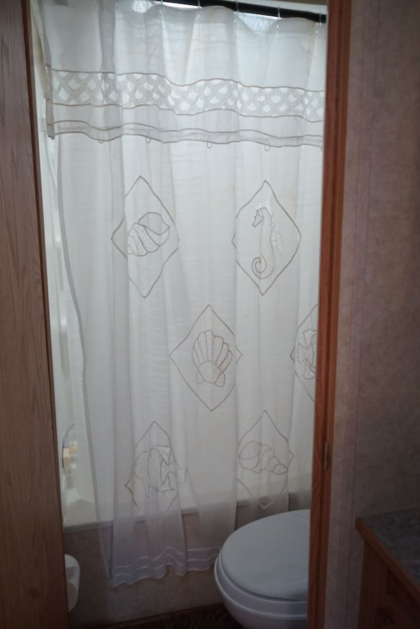 Towels, soap, toilet paper