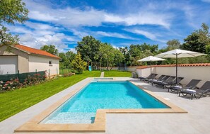 Opvarmet pool