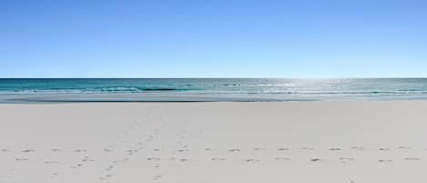 Aan het strand