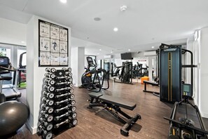 Fitness facility - City Living - Brisbane River-View 2 bedroom Apt. (Brisbane City)