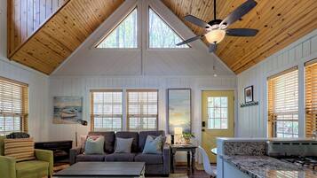 TV connectée, cheminée