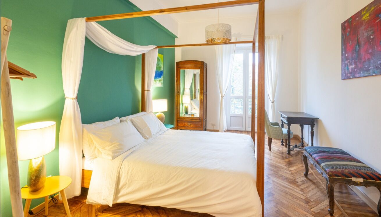 1 bedroom, desk, iron/ironing board, WiFi