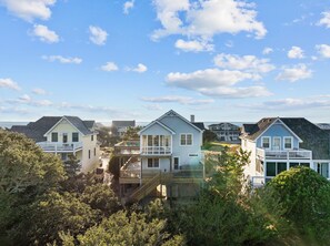 Exterior - 5591- Beach, Please!, Nags Head w/Sound Views, Hot Tub, Comm Pool & Tennis, Bring Fido. (Nags Head)