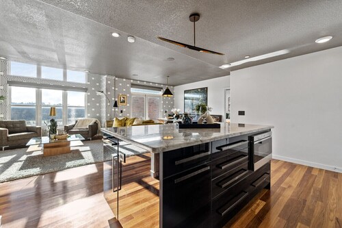 Iowa River Landing steps to Xtream Arena & Coralville Convention Center