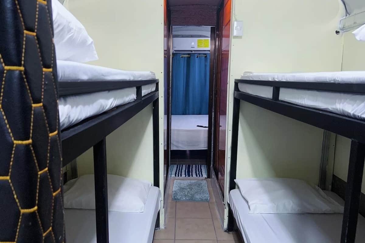 Family Cabin, 1 Bedroom, Ocean View | 1 bedroom, hypo-allergenic bedding available, down comforters