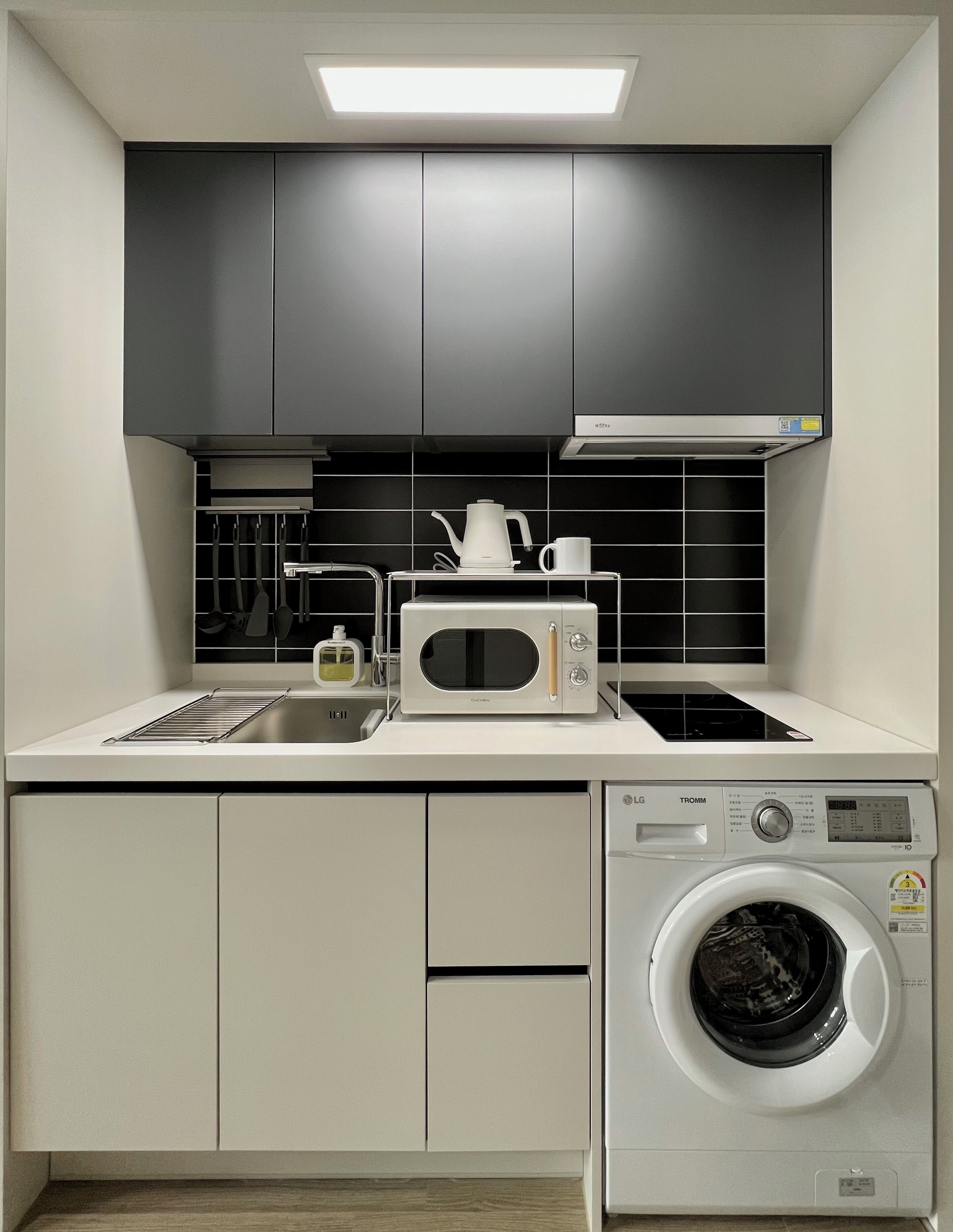 대용량 냉장고, 전자레인지, 조리 도구/접시/주방 기구, 청소용품