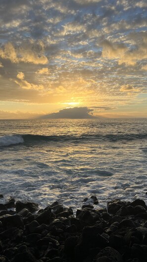 Sun loungers, beach towels