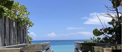 Sun loungers, beach towels
