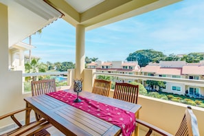 Deluxe Apartment, 3 Bedrooms, Kitchen | Terrace/patio