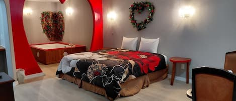 Luxury Room | Hypo-allergenic bedding, individually furnished, desk, blackout drapes