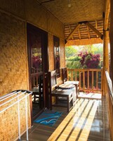 Quarto casal superior | Terraço/pátio