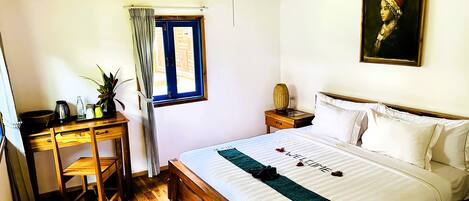 1 sovrum, skrivbord och gratis wi-fi