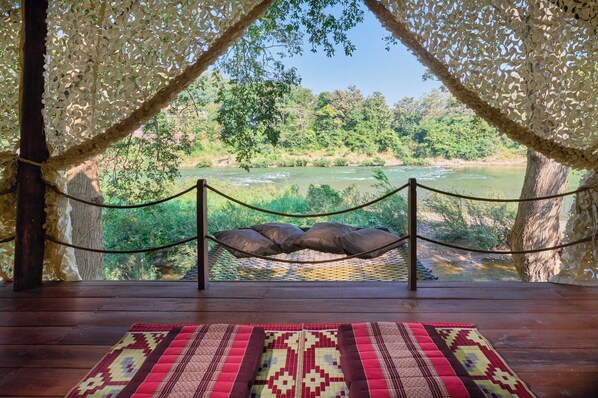 Property grounds - The Namkhan_Riverfront Glamping_Luxurious Glamping in the Nature (Luang Prabang)