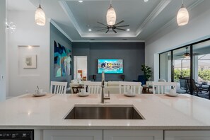 Interior - Heated Pool & Modern Upgrades! - Villa Moonlight Breeze - Roelens Vacations (Cape Coral)