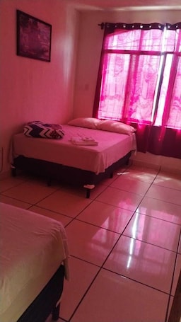 Basic Shared Dormitory, Multiple Bedrooms, Kitchen. Hostal Maya Land