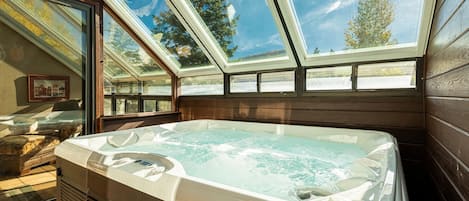 Bubbelpool inomhus