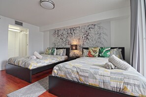 1 間睡房、熨斗/熨衫板、免費 Wi-Fi、床單