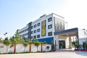 Façade de l’hébergement