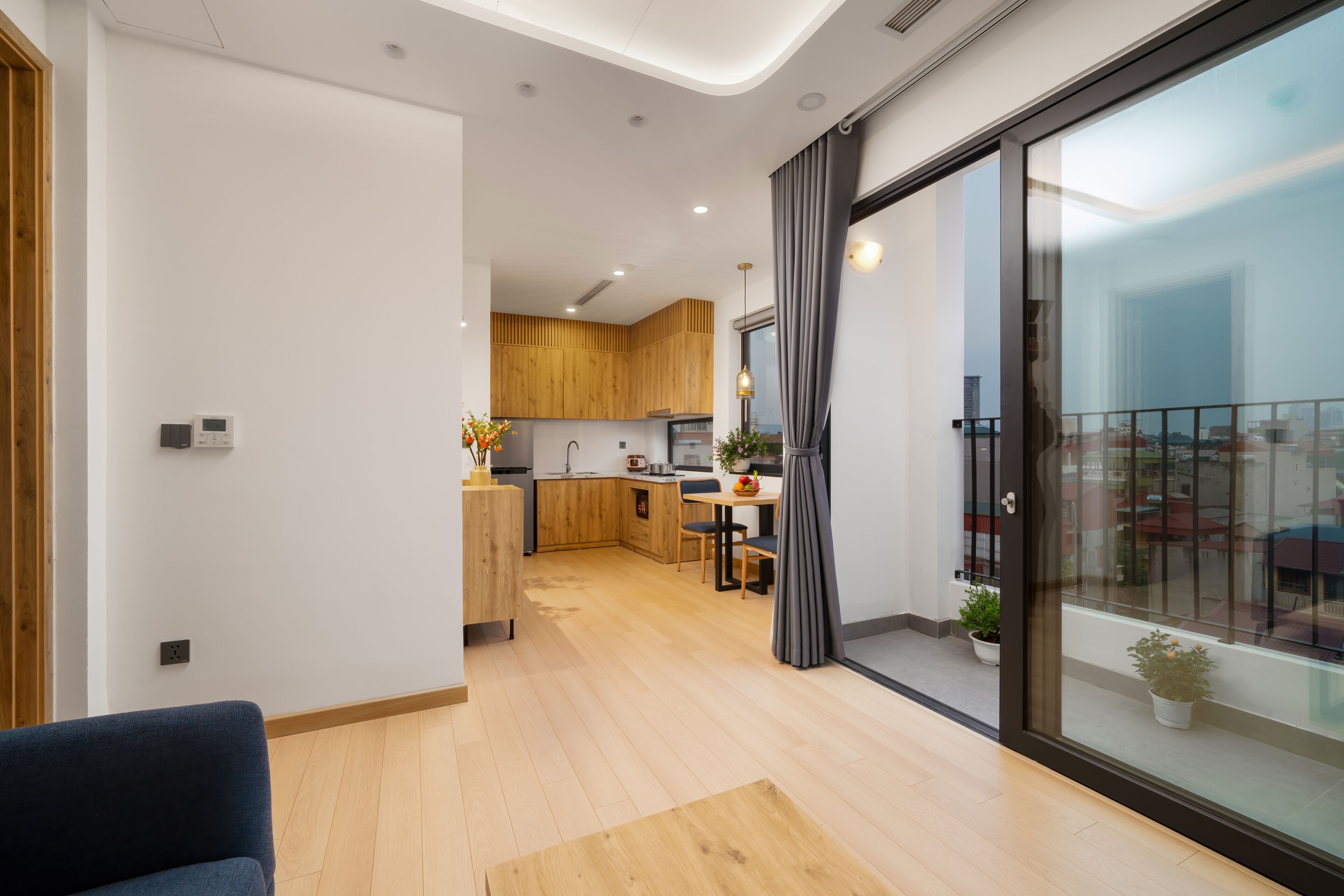 Executive Apartment, 1 Queen Bed | Living area