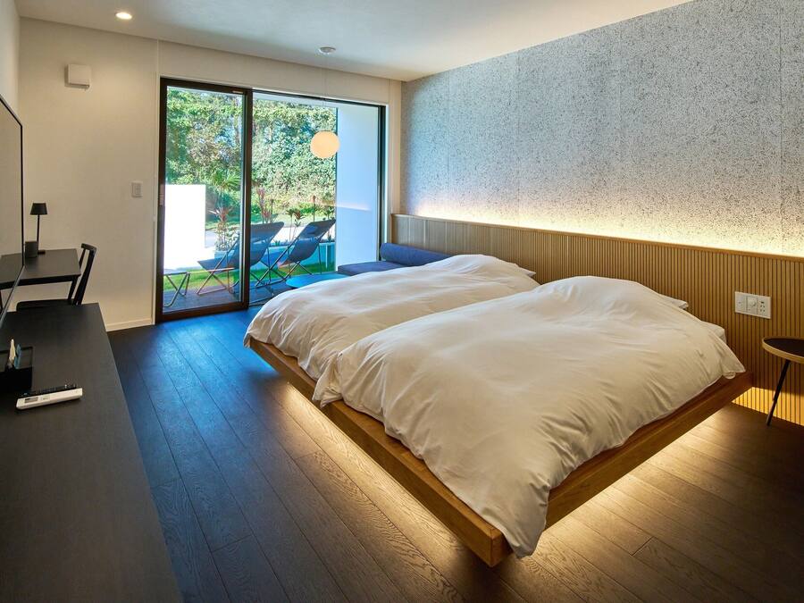 Kamar Twin, Bebas Asap Rokok (1F) | Meja kerja, Wi-Fi gratis, dan seprai linen