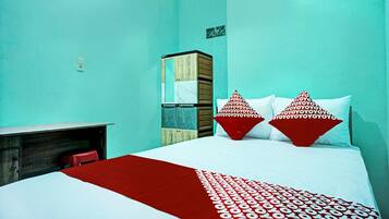 Kamar Double Deluks | Ruang kerja ramah laptop, Wi-Fi gratis, dan seprai linen