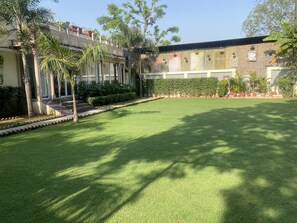 Overnattingsstedets uteområder