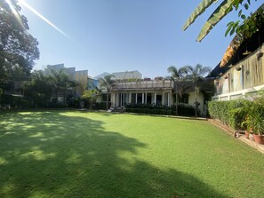 Overnattingsstedets uteområder