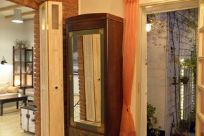 Apartamento | 1 dormitorio, tabla de planchar con plancha, wifi gratis y ropa de cama