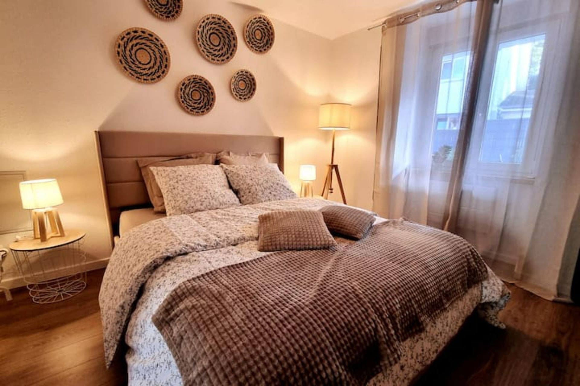 1 bedroom, iron/ironing board, travel crib, free WiFi