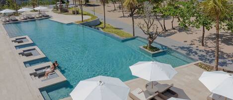 Útsýni að strönd/hafi