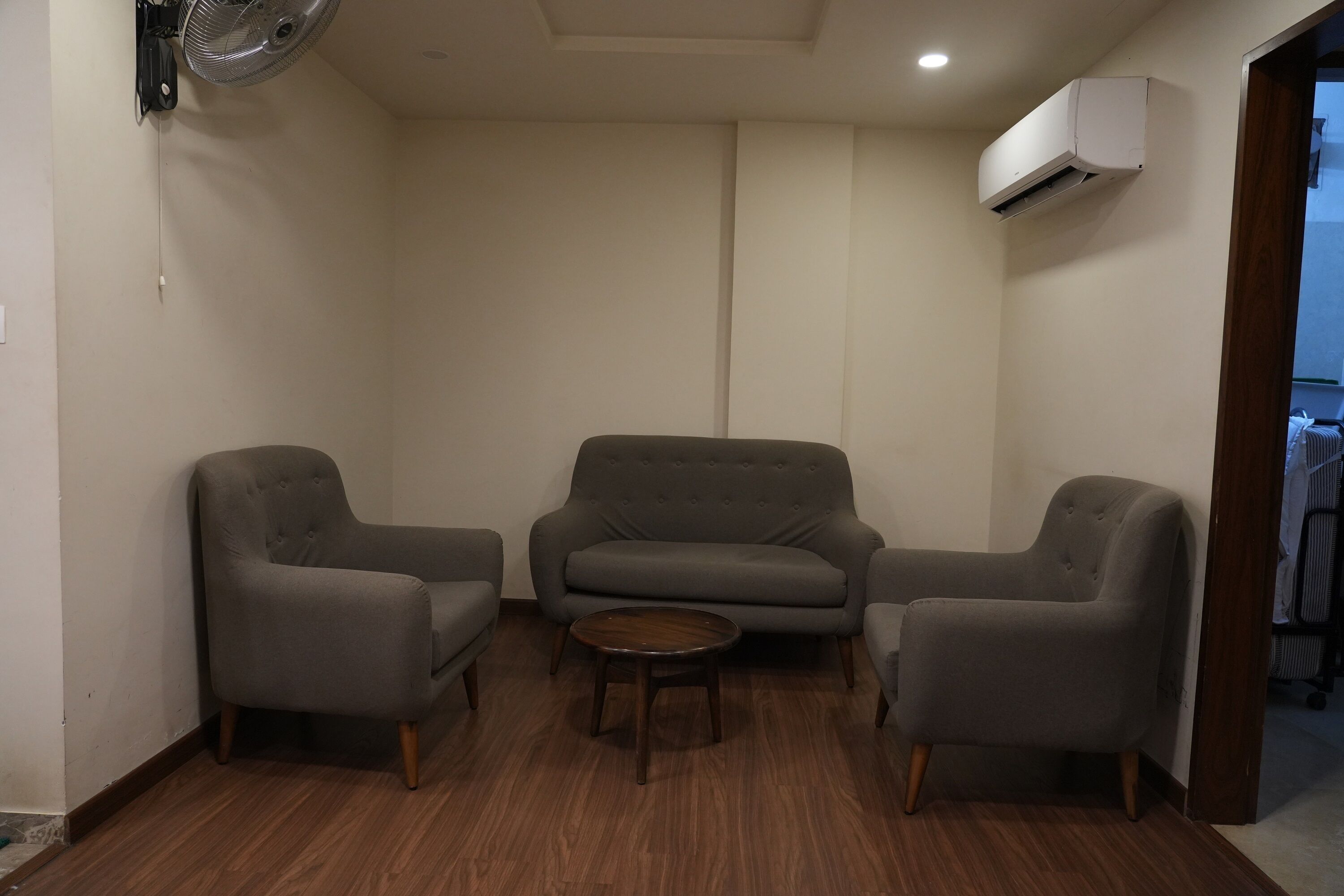 Sala de estar en el lobby