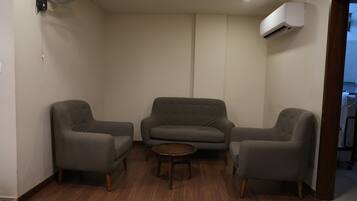 Sala de estar en el lobby