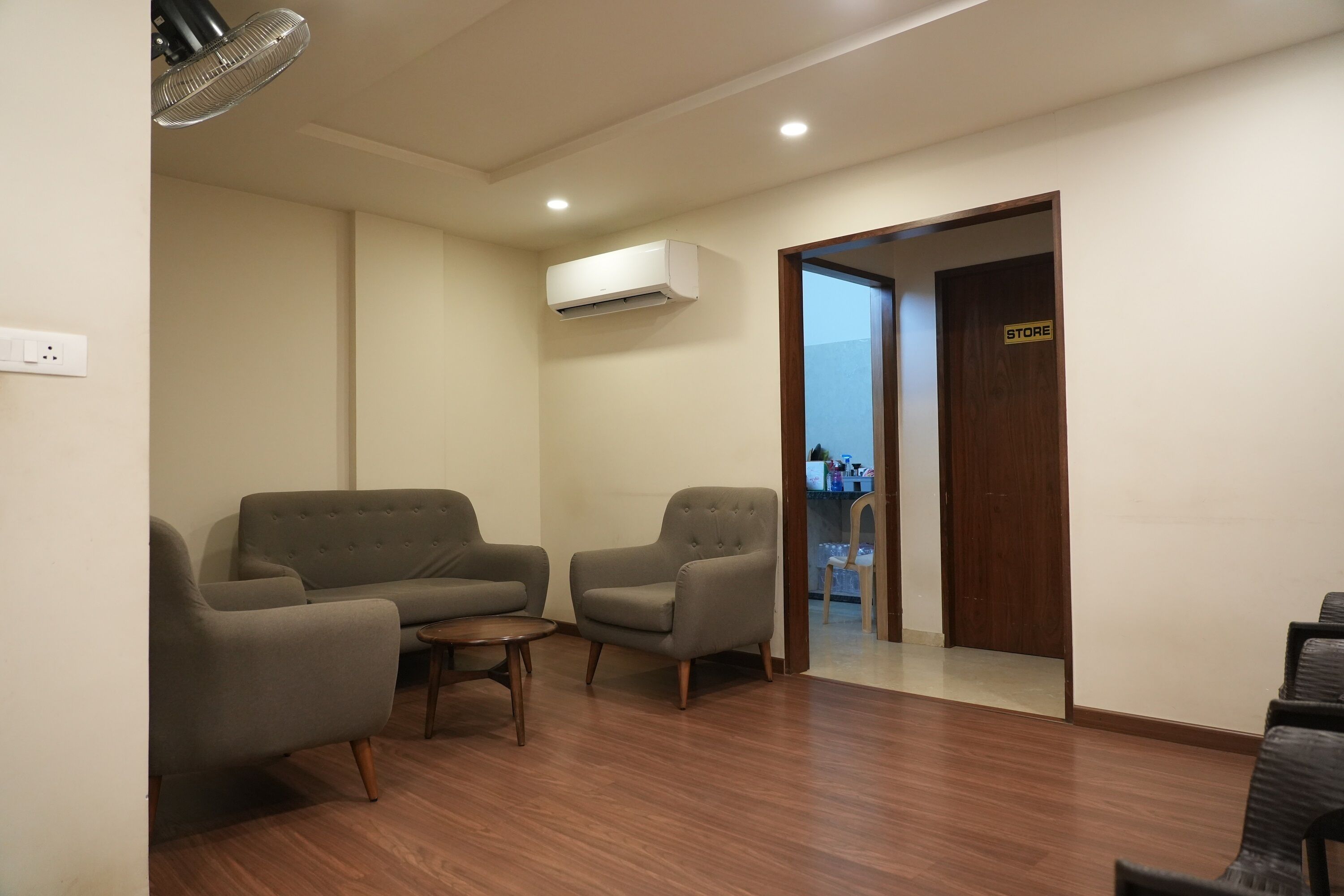 Lobby sitting area