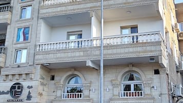 Fassade der Unterkunft