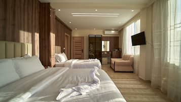 1 habitación, minibar, decoración personalizada y muebles diferentes