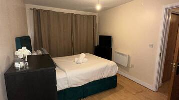 Apartment, 1 Katil Raja (King) | 1 bilik tidur, seterika/papan seterika, Wi-fi percuma, cadar katil