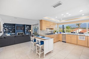 Fridge, microwave, dishwasher, coffee/tea maker - Athena Aquatic Retreat at Lake Mission Viejo - large pool home (Mission Viejo)