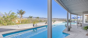 Athena Aquatic Retreat at Lake Mission Viejo - newly listed large pool home