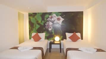 Superior Room, 2 Twin Beds | 1 bedroom, in-room safe, free WiFi, bed sheets