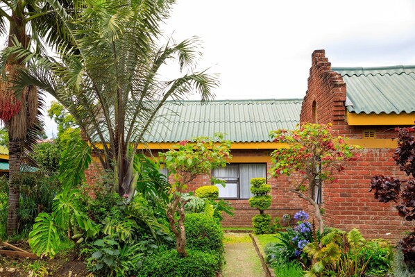 Fachada de la propiedad