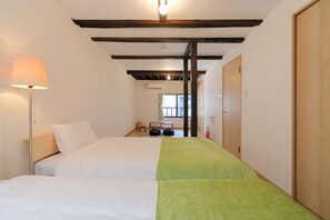 Leilighet, 2 soverom | 2 soverom, wi-fi (inkludert) og sengetøy