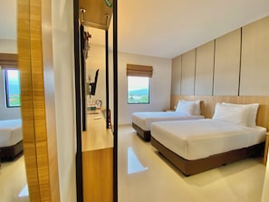 Wifi gratis y ropa de cama