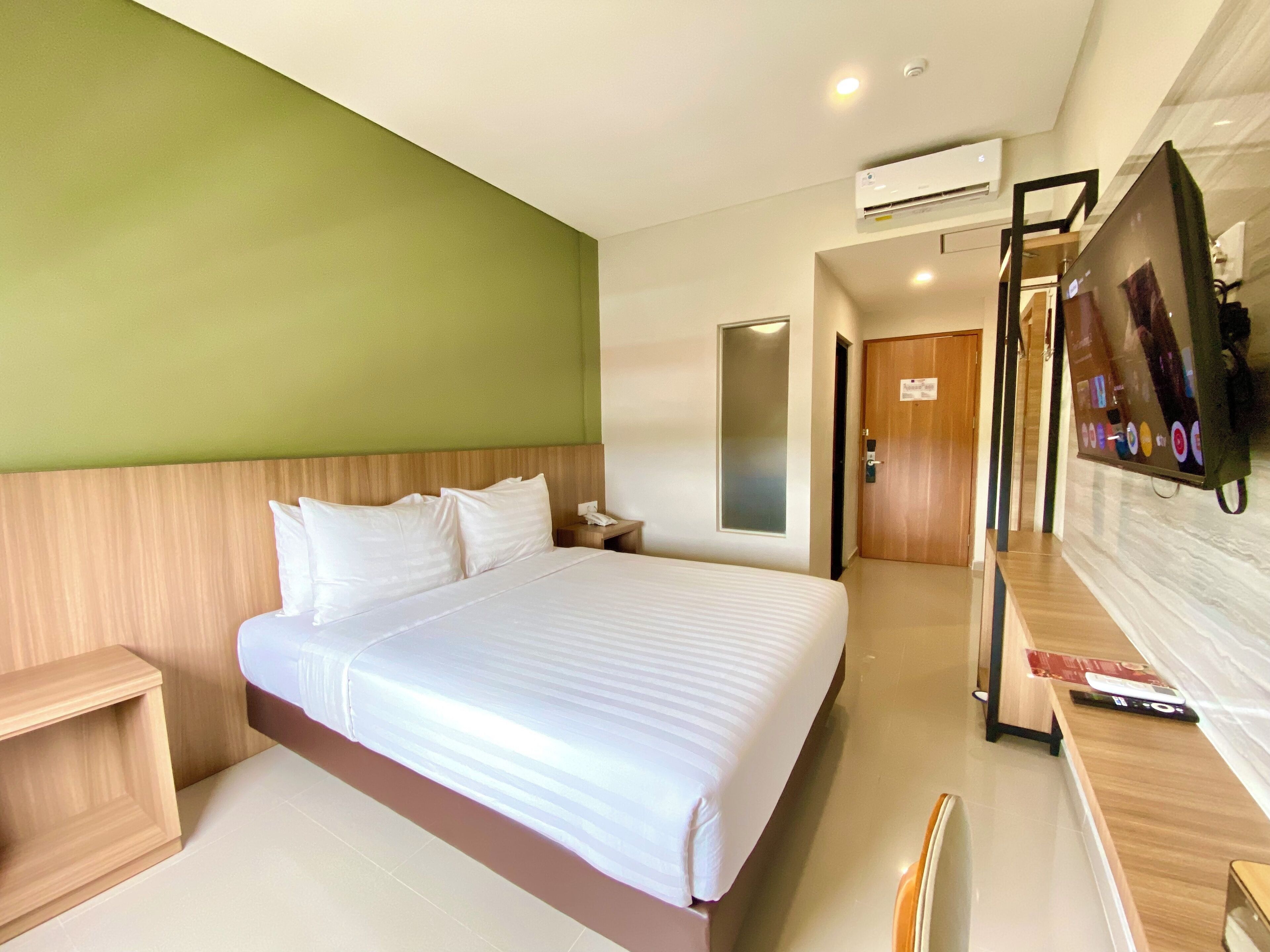 Chambre Double Supérieure | Wi-Fi gratuit, draps fournis