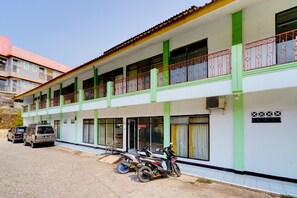 Fassade der Unterkunft