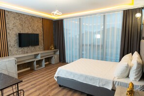 Rom – standard | Minibar, lydisolert, strykejern/-brett og wi-fi (inkludert)