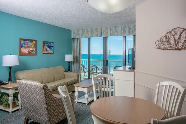 TV - 10th Flr Oceanfront Dlx 1 Bdrm includes Breakfast (Myrtle Beach)